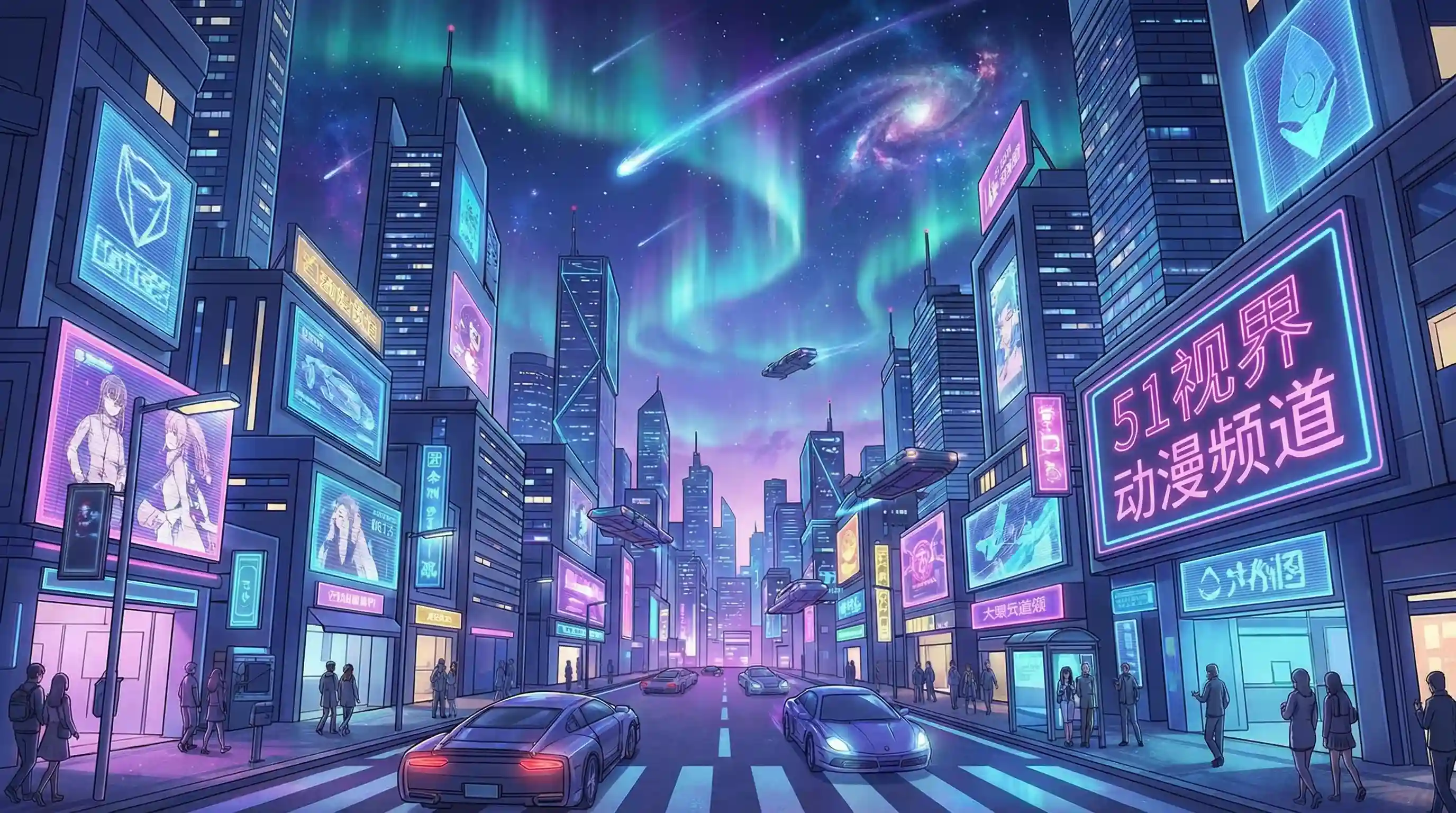 日式动漫风格城市夜景 - 暖暖视频 免费 高清 在线观看 日本 动漫推荐